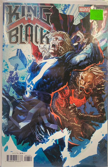 Comic Books Marvel Comics - King in Black (2021) 003 of 5 - Cover E Variant Edition (Cond. VF-) - 4682 - Cardboard Memories Inc.