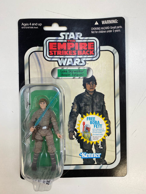 Action Figures and Toys Hasbro - Star Wars - Revenge of the Sith 2010 Vintage Series - Luke Skywalker Bespin Fatigues 6" Action Figure - Cardboard Memories Inc.
