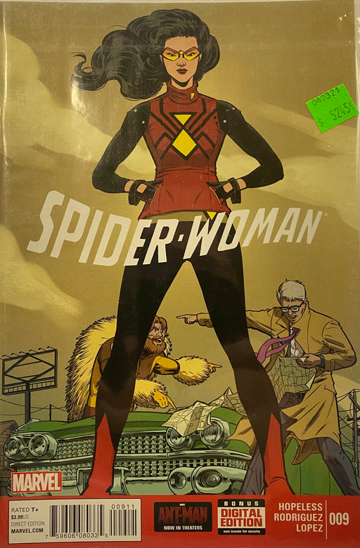 Comic Books Marvel Comics - Spider-Woman (2014 5th Series) 009 (Cond. VF-) - 5245 - Cardboard Memories Inc.
