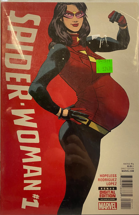 Comic Books Marvel Comics - Spider-Woman (2015 6th Series) 001 (Cond. VF-) - 5247 - Cardboard Memories Inc.