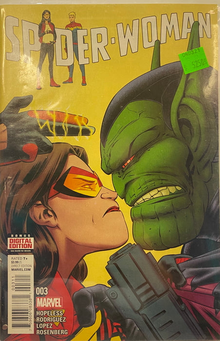 Comic Books Marvel Comics - Spider-Woman (2015 6th Series) 003 (Cond. VF-) - 5250 - Cardboard Memories Inc.