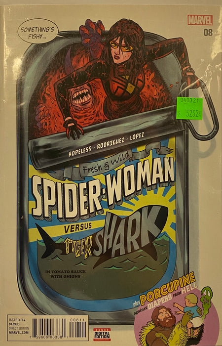 Comic Books Marvel Comics - Spider-Woman (2015 6th Series) 008 (Cond. VF-) - 5252 - Cardboard Memories Inc.