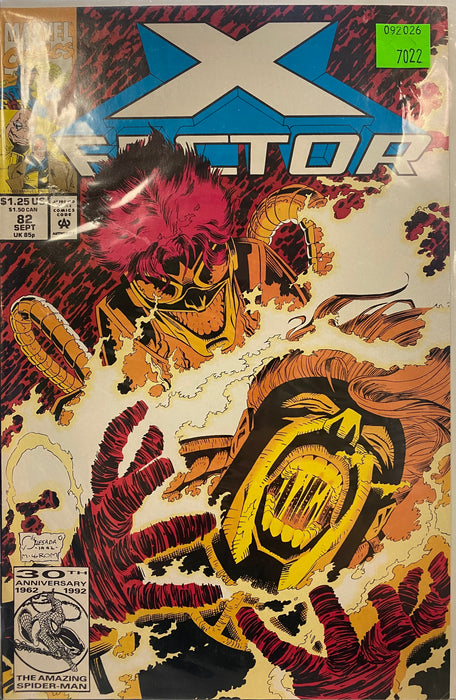 Comic Books Marvel Comics - X-Factor (1986 1st Series) 082 (Cond. VG) - 7022 - Cardboard Memories Inc.