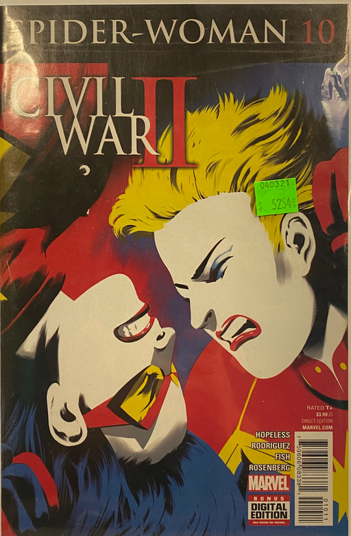 Comic Books Marvel Comics - Spider-Woman (2025 6th Series) 010 (Cond. VF-) - 5254 - Cardboard Memories Inc.