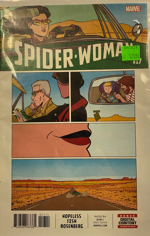 Comic Books Marvel Comics - Spider-Woman (2015 6th Series) 017 (Cond. VF-) - 5255 - Cardboard Memories Inc.