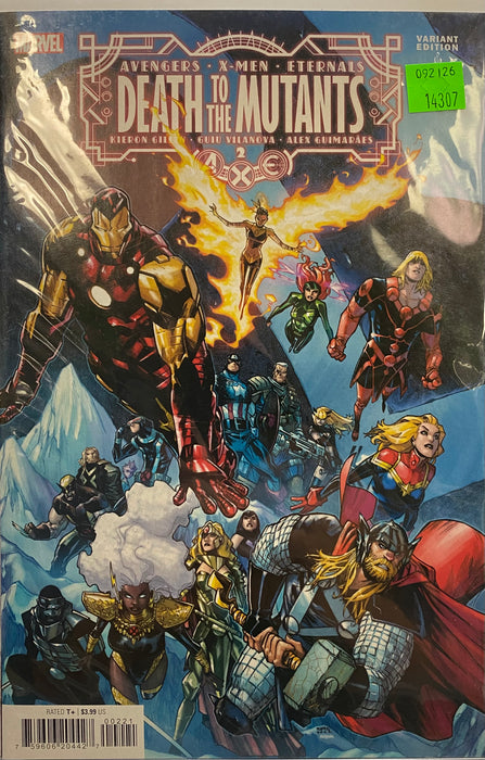 Comic Books Marvel Comics - Avengers X-Men Eternals Death to Mutants (2022) 002 - Cover B Ramos Variant Edition (Cond. VF-) - 141307 - Cardboard Memories Inc.