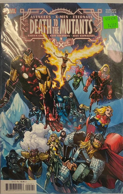 Comic Books Marvel Comics - Avengers X-Men Eternals Death to Mutants (2022) 002 - Cover B Ramos Variant Edition (Cond. VF-) - 141307 - Cardboard Memories Inc.