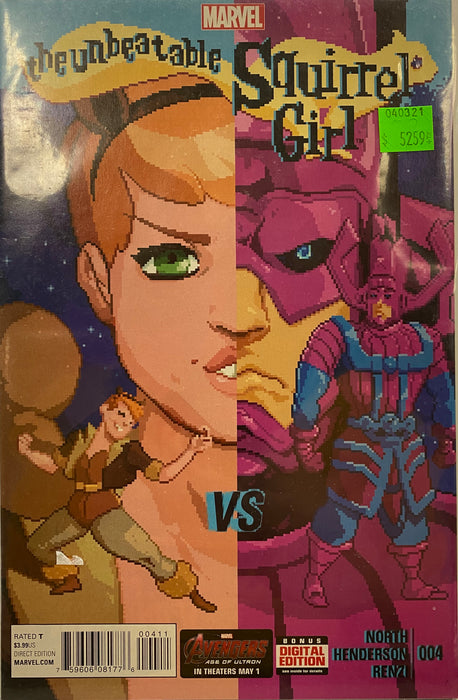 Comic Books Marvel Comics - Unbeatable Squirrel Girl (2015 1st Series) 004 (Cond. VF-) - 5259 - Cardboard Memories Inc.