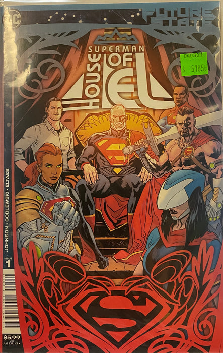 Comic Books DC Comics - Future State - Superman House of El (2021) 001 (Cond. VF-) - 5185 - Cardboard Memories Inc.