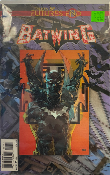 Comic Books DC Comics - Batwing Futures End (2014) 001 - Cover A Lenticular Variant Edition (Cond. VF-) - 19716 - Cardboard Memories Inc.