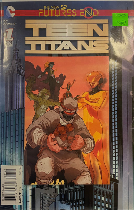 Comic Books DC Comics - Teen Titans Futures End (2014) 001 - Cover B Non-Lenticular Variant Edition (Cond. VF-) - 19467 - Cardboard Memories Inc.