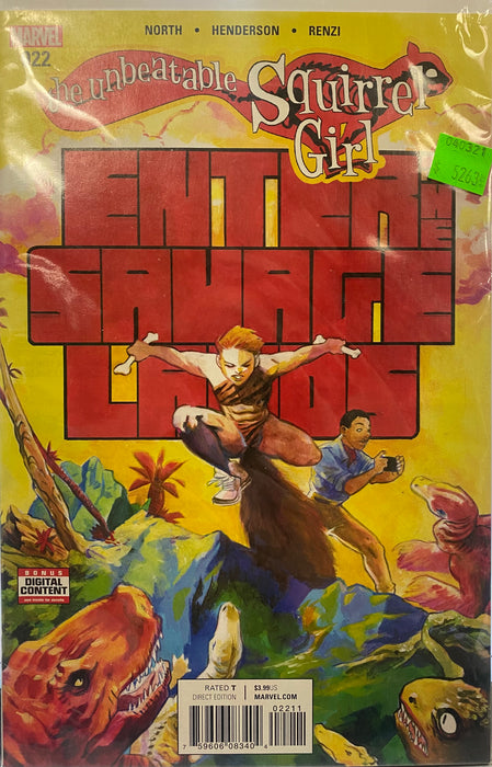 Comic Books Marvel Comics - Unbeatable Squirrel Girl (2015 2nd Series) 022 (Cond. VF-) - 5263 - Cardboard Memories Inc.