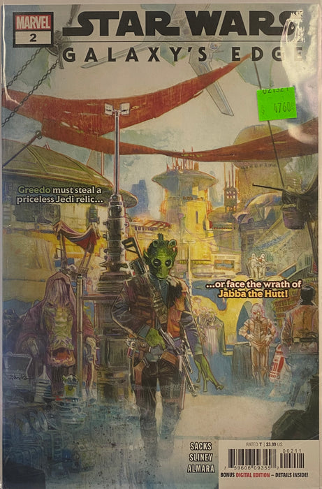 Comic Books Marvel Comics - Star Wars Galaxy's Edge (2019) 002 (Cond. VF-) - 4760 - Cardboard Memories Inc.