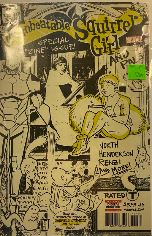 Comic Books Marvel Comics - Unbeatable Squirrel Girl (2015 2nd Series) 026 (Cond. VF-) - 5264 - Cardboard Memories Inc.