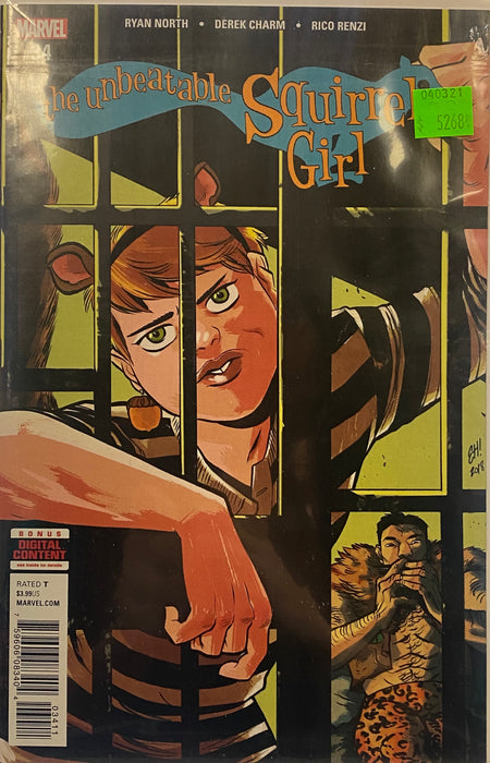 Comic Books Marvel Comics - Unbeatable Squirrel Girl (2015 2nd Series) 034 (Cond. VF-) - 5268 - Cardboard Memories Inc.