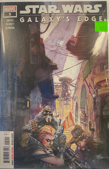 Comic Books Marvel Comics - Star Wars Galaxys Edge (2017) 005 (Cond. VF-) - 4762 - Cardboard Memories Inc.