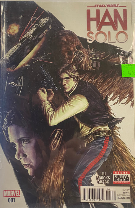 Comic Books Marvel Comics - Star Wars Han Solo (2016) 001 (Cond. FN-) - 4763 - Cardboard Memories Inc.