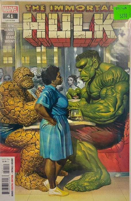 Comic Books Marvel Comics - Immortal Hulk (2018) 041 (Cond. VF-) - 5310 - Cardboard Memories Inc.