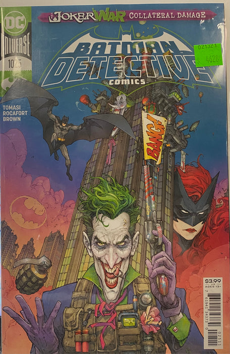 Comic Books DC Comics - Detective Comics (2016 3rd Series) 1025 (Cond. VF-) - 4628 - Cardboard Memories Inc.