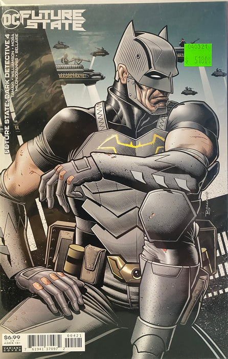 Comic Books DC Comics - Future State - Dark Detective (2021) 004 - Cover B Card Stock Variant Edition (Cond. VF-) - 5180 - Cardboard Memories Inc.