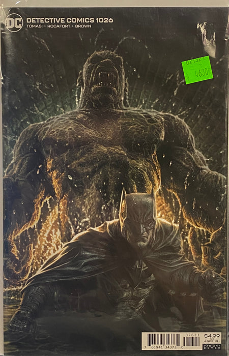 Comic Books DC Comics - Detective Comics (2016 3rd Series) 1026 - Cover B Lee Beremejo Card Stock Variant Edition (Cond. VF-) - 4630 - Cardboard Memories Inc.