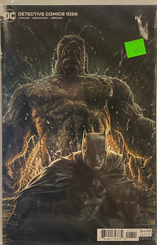 Comic Books DC Comics - Detective Comics (2016 3rd Series) 1026 - Cover B Lee Beremejo Card Stock Variant Edition (Cond. VF-) - 4630 - Cardboard Memories Inc.