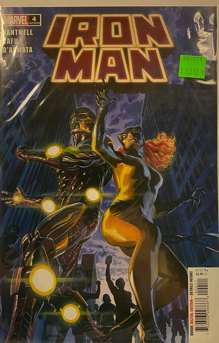 Comic Books Marvel Comics - Iron Man (2020 6th Series) 004 (Cond. VF-) - 5312 - Cardboard Memories Inc.