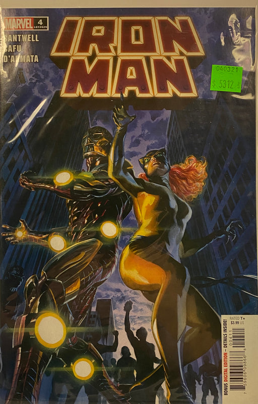 Comic Books Marvel Comics - Iron Man (2020 6th Series) 004 (Cond. VF-) - 5312 - Cardboard Memories Inc.