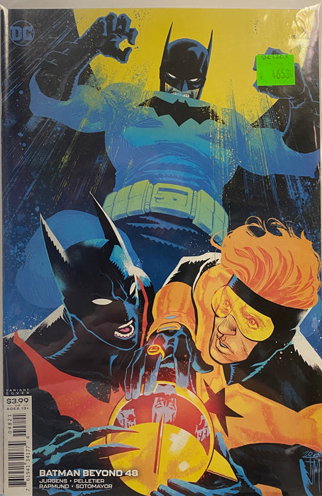 Comic Books DC Comics - Batman Beyond (2016) 048 - Cover B Francis Manapul Variant Edition (Cond. VF-) - 4653 - Cardboard Memories Inc.