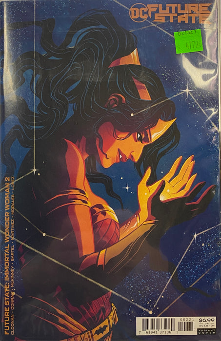 Comic Books DC Comics - Future State Immortal Wonder Woman (2021) 002 - Cover B Variant Edition (Cond. VF-) - 4772 - Cardboard Memories Inc.