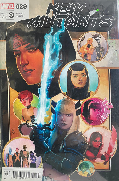 Comic Books Marvel Comics - New Mutants (2020) 029 - Cover B Reis Variant Edition (Cond. VF-) - 14301 - Cardboard Memories Inc.