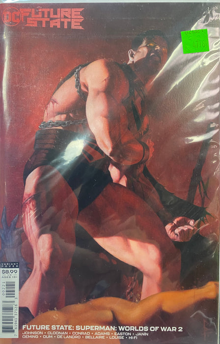 Comic Books DC Comics - Future State Superman Worlds of War (2021) 002 - Cover B Variant Edition (Cond. VF-) - 4778 - Cardboard Memories Inc.