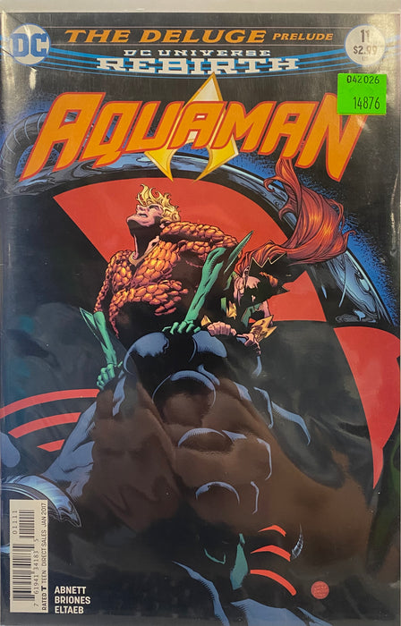 Comic Books DC Comics - Aquaman (2016 6th Series) 011 (Cond. VF-) - 14876 - Cardboard Memories Inc.