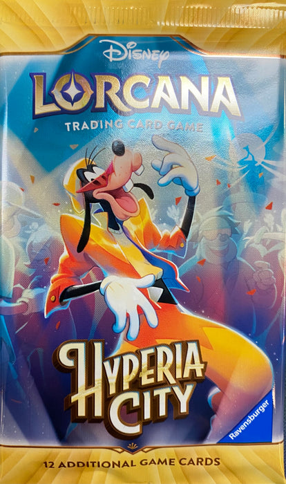 Supplies Disney - Lorcana - Hyperia City - Booster Pack - Pre-Order - Cardboard Memories Inc.