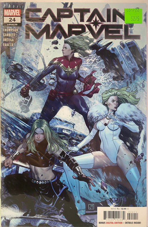 Comic Books Marvel Comics - Captain Marvel (2019 11th Series) 024 (Cond. VF-) - 5275 - Cardboard Memories Inc.