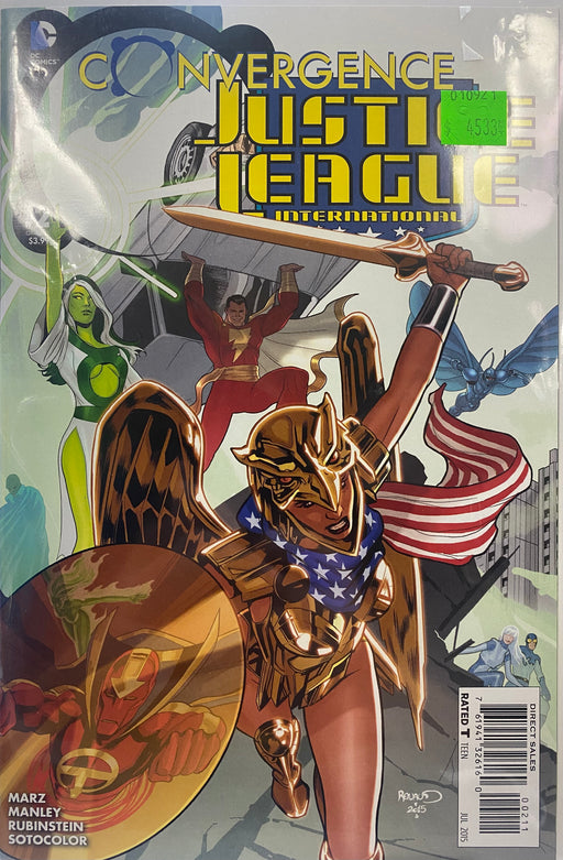 Comic Books DC Comics - Convergence Justice League International (2015) 002 (Cond. VF-) - 4533 - Cardboard Memories Inc.