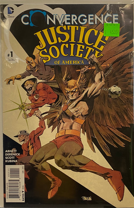 Comic Books DC Comics - Convergence Justice Society of America (2015) 001 (Cond. VF-) - 4535 - Cardboard Memories Inc.