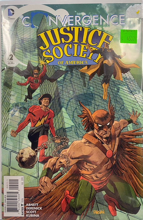 Comic Books DC Comics - Convergence Justice Society of America (2015) 002 (Cond. VF-) - 4537 - Cardboard Memories Inc.