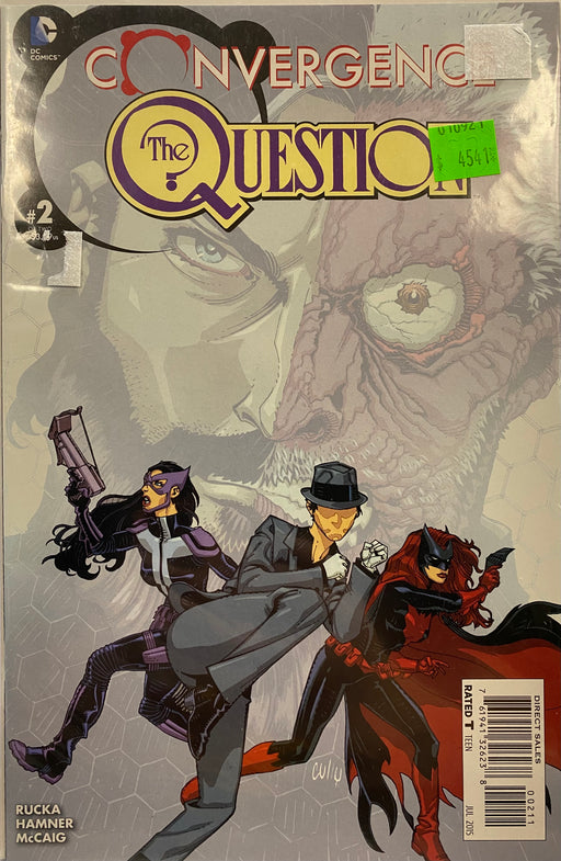 Comic Books DC Comics - Convergence The Question (2015) 002 (Cond. VF-) - 4541 - Cardboard Memories Inc.