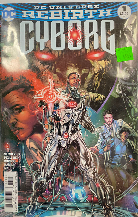Comic Books DC Comics - Cyborg (2016) 001 (Cond. VF-) - 4551 |
Cardboard Memories Inc.
76194134188000111