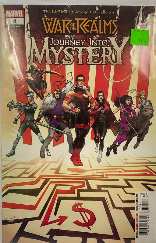 Comic Books Marvel Comics - War of The Realms Journey into Mystery (2019) 004 (Cond. VF-) - 4571 - Cardboard Memories Inc.