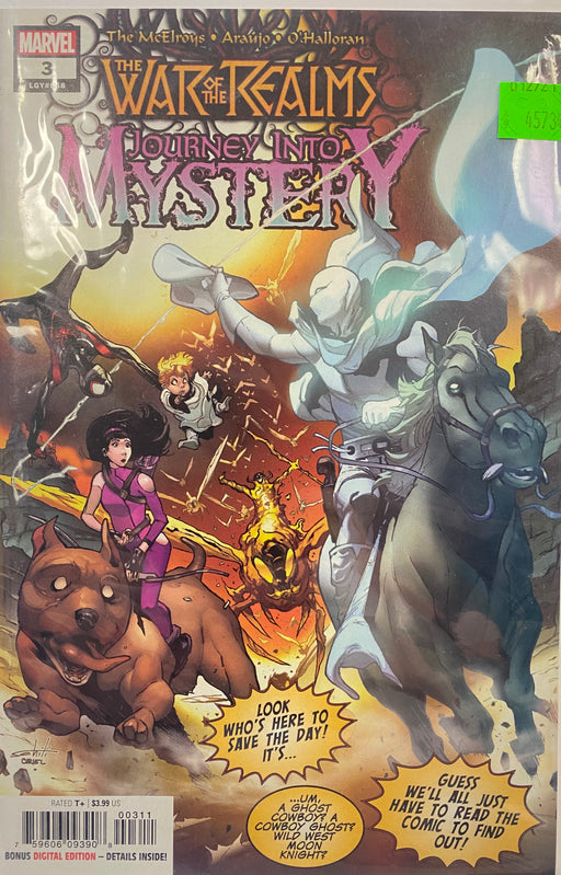 Comic Books Marvel Comics - War of The Realms Journey into Mystery (2019) 003 (Cond. VF-) - 4573 - Cardboard Memories Inc.