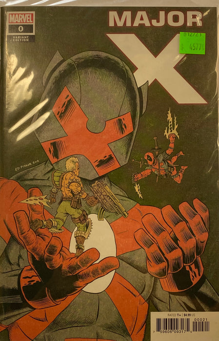 Comic Books Marvel Comics - Major X (2019) 000 - Cover C Piskor Variant Edition (Cond. VF-) - 4577 |
Cardboard Memories Inc.
75960609317500021