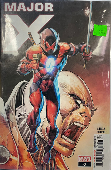 Comic Books Marvel Comics - Major X (2019) 000 (Cond. VF-) - 4578 |
Cardboard Memories Inc.
75960609317500011
