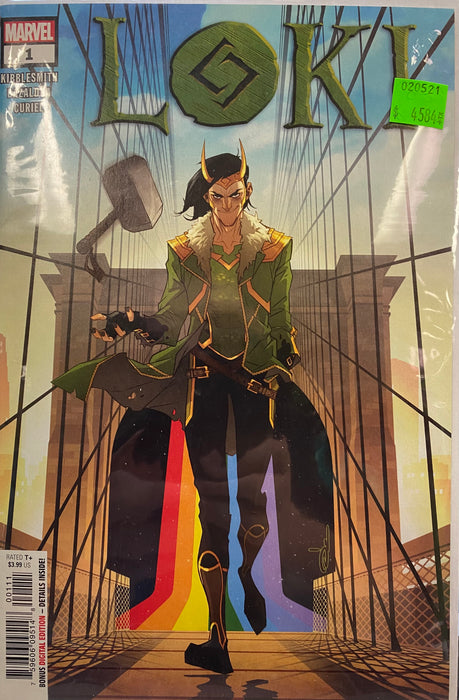 Comic Books Marvel Comics - Loki (2019) 001 (Cond. VF-) - 4584 - Cardboard Memories Inc.