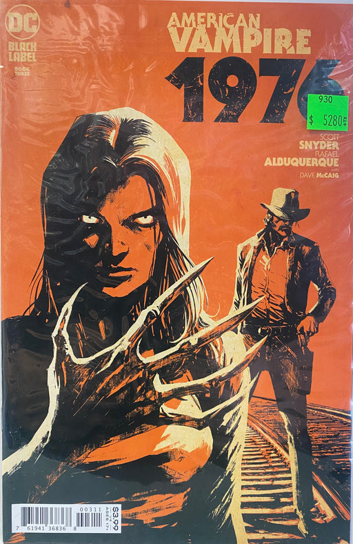 Comic Books DC Comics - American Vampire 1976 (2020) 003 (Cond. VF-) - 5280 - Cardboard Memories Inc.