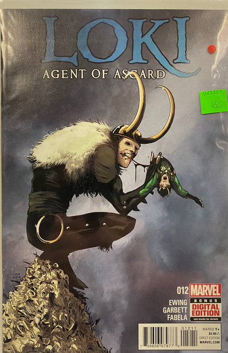 Comic Books Marvel Comics - Loki Agent of Asgard (2014) 012 (Cond. VF-) - 4589 - Cardboard Memories Inc.