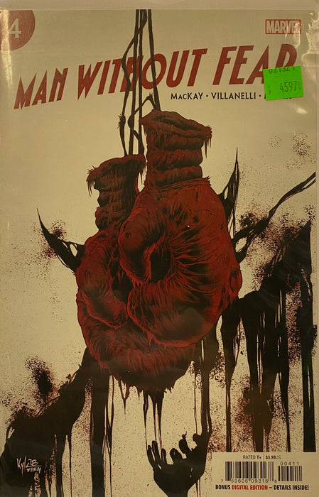 Comic Books Marvel Comics - Man Without Fear (2018) 004 (Cond. VF-) - 4597 - Cardboard Memories Inc.