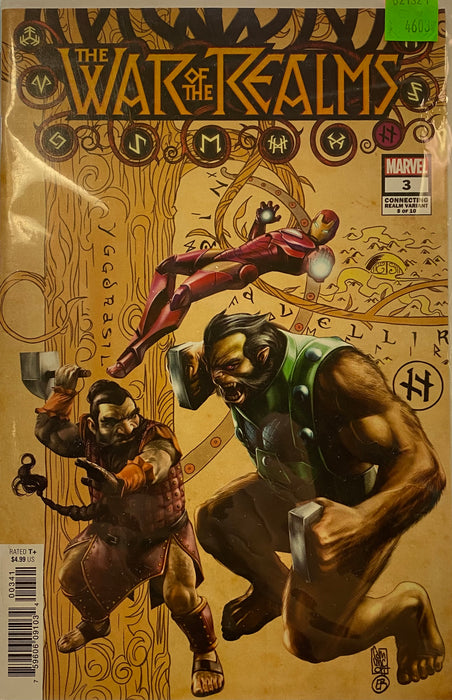 Comic Books Marvel Comics - War of The Realms (2019) 003 - Cover C Connecting Variant Edition (Cond. VF-) - 4603 - Cardboard Memories Inc.
