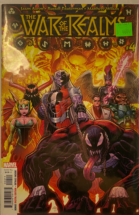 Comic Books Marvel Comics - War of The Realms (2019) 004 (Cond. VF-) - 4604 - Cardboard Memories Inc.